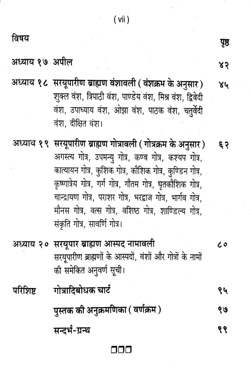 Sarayuparina Brahmano Ka Itihasa